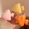 Plush Fish Keychain Adorable Fish Bag Charm Stuffed Animal Pendant Plush Kawaii Fish Decoration For Diy Decoration Keys Bags