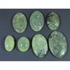 335Cts. Natural Prehnite Oval Shape Cabochon Loose Gemstone 07 Pcs Lot C-1791