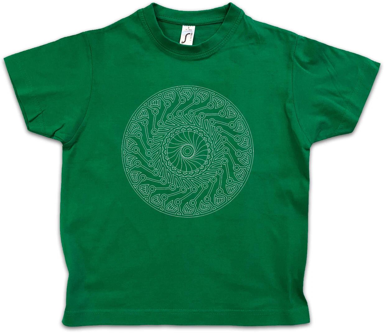 MANDALA III Kids Boys kids boys T-Shirt Yantra Hinduism Buddhism Hindu Shiva Buddha 140