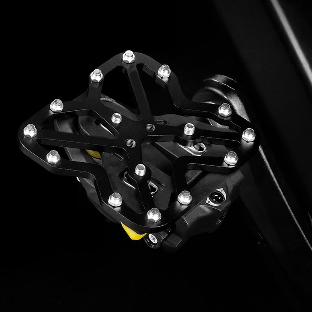 Antislip Cycling Pedals Converter Aluminum Alloys Construction Quickly Release Mechanism for Injury Recovery