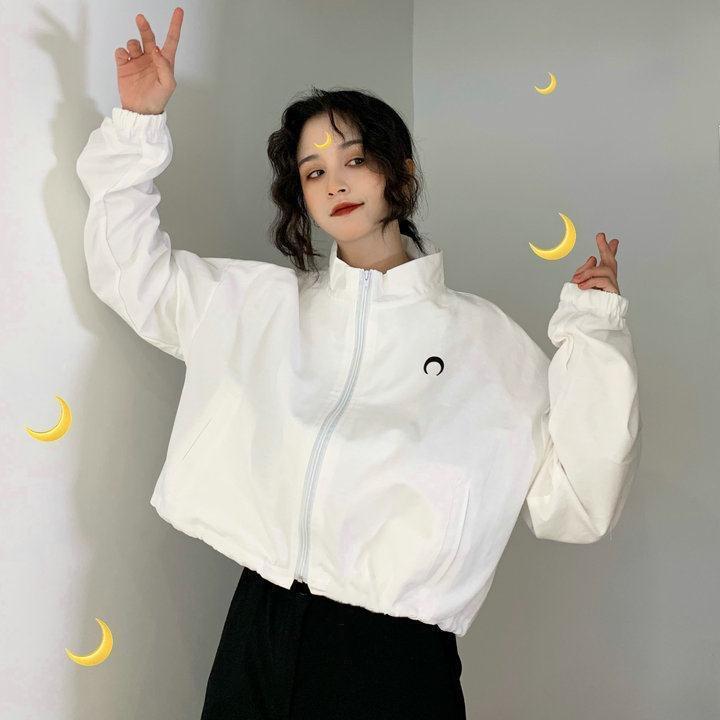 Women's Retro Sun Protection Clothing Short Length Student Korean Style Loose Fit Summer Harajuku Thin Outerwear