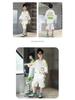2025 Boys' Trendy Summer Short Sleeve Set - Stylish and Lightweight for Mid-to-Big Kids