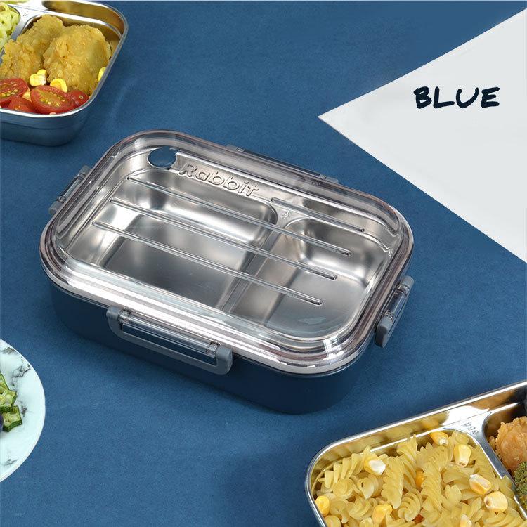Stainless Steel Insulated Lunch Box Student School Lunch Box Tableware Bento Food Container Storage Breakfast Boxes Plastic Drop