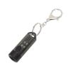 Outdoor Camping Keychain Flashlight Waterproof Portable USB Rechargeable Mini LED Flashlight Black