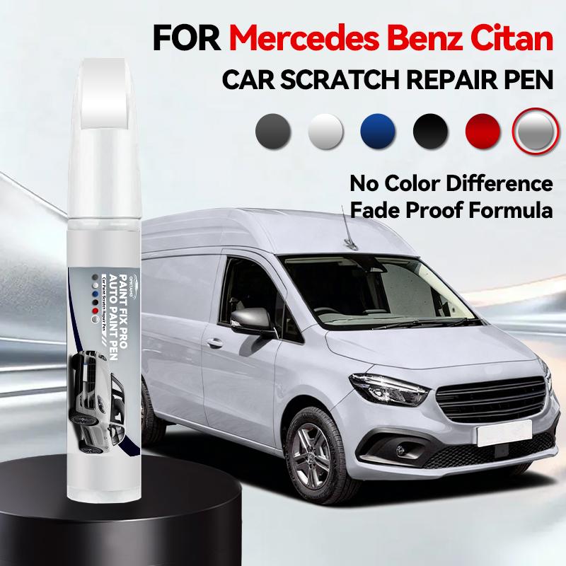 

Vehicle for Exclusive Use For Mercedes Benz Citan 1990-2026 Paint Repair Pen Touch Scratch Remover DIY Auto Accessories Black Wh срібний