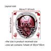 3D Halloween Floor Wall Decals Scary Ghost Halloween Wall Stickers, Removable Peel And Stick Halloween "Scary Sticker" Decor