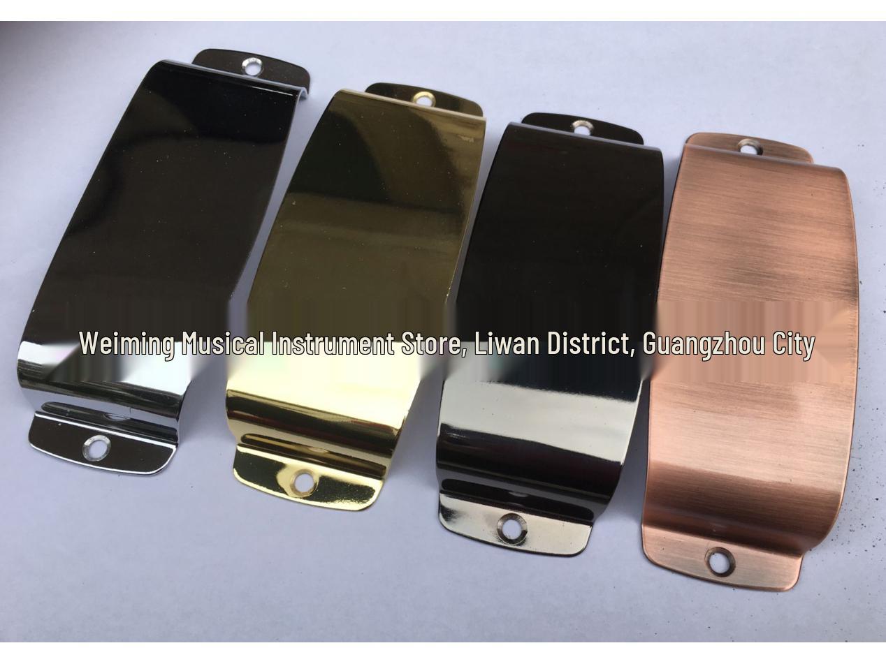 JB Electric Bass Pickup Steel Protective Cover Bronze