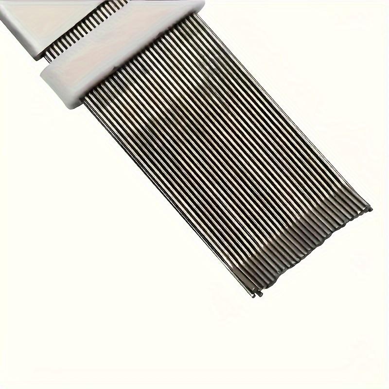 Air Conditioning Fin Cleaning Comb Stainless Steel Brush Fin Straightener Air Conditioner Cleaning Tool