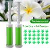 2ks Toalet Cleaner Gel Deodorant Toaletní gel Osvěžovač vzduchu Aromatický květinový mycí prostředek Koupelna Vůně Čištění domácnosti