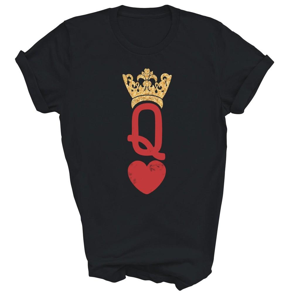 

Queen Of Hearts Halloween Costume Unisex Shirt Gift 4XL