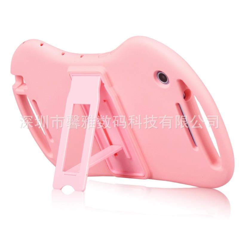 Silicone Tablet Case Honor Pad 5 8 Inch With Cartoon Design Shockproof Cover Hand Strap Pink Green Blue Brown