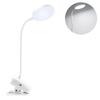 Leselampen , LED USB Schreibtischlampe mit 3 Farbmodi, Augenschutz Buchklemmenleuchte , 360  Flexibler Schwanenhals Klemmlampe für Schreibtisch Kopfteil und Vid