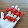 3D Metal Logo ABT Emblem Car Trunk Badge For T6 S5 RS7 C8 Q8 RS6 SQ5 Q5 Q7 RS4 A3 8V A6 ABT Sticker Accessories