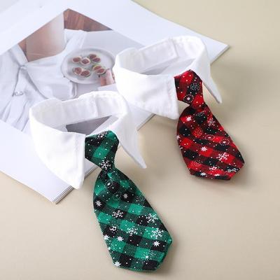Hund Gentleman Sabber-Schal Britischer Stil Krawatte Katze Schal Niedliches Halsband Haustierbedarf für Feiertage Partys Tägliche Kleidung Bequem