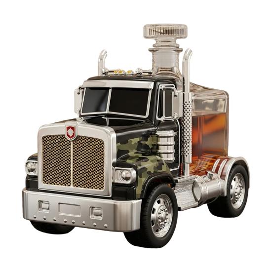 

Декантер для виски в виде грузовика Уникальный стеклянный декантер для виски бурбона текилы ликера C