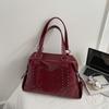 Vintage Large Capacity Rivet Tote Bag Women's Handbag Shoulder Bag