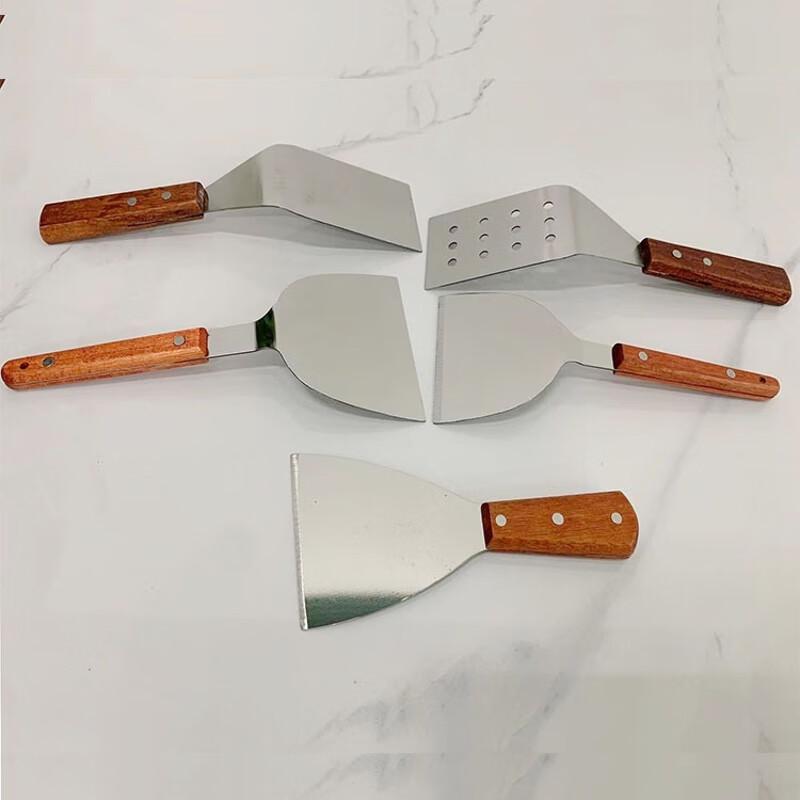 Multipurpose Stainless Steel Slotted Spatula Set (2-Piece)