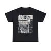 Nujabes Grafický potisk Krátký rukáv Kulatý výstřih Unisex Těžká bavlna Umělecké tričko