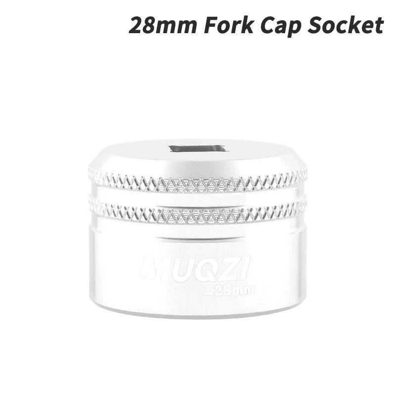 MUQZI Fork Top Cap Socket Tool 24mm 26mm 28mm 32mm Top Cap Wrench For Fork 36 38 40