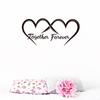 Valentine's Day 'Together Forever' Bedroom Wall Stickers