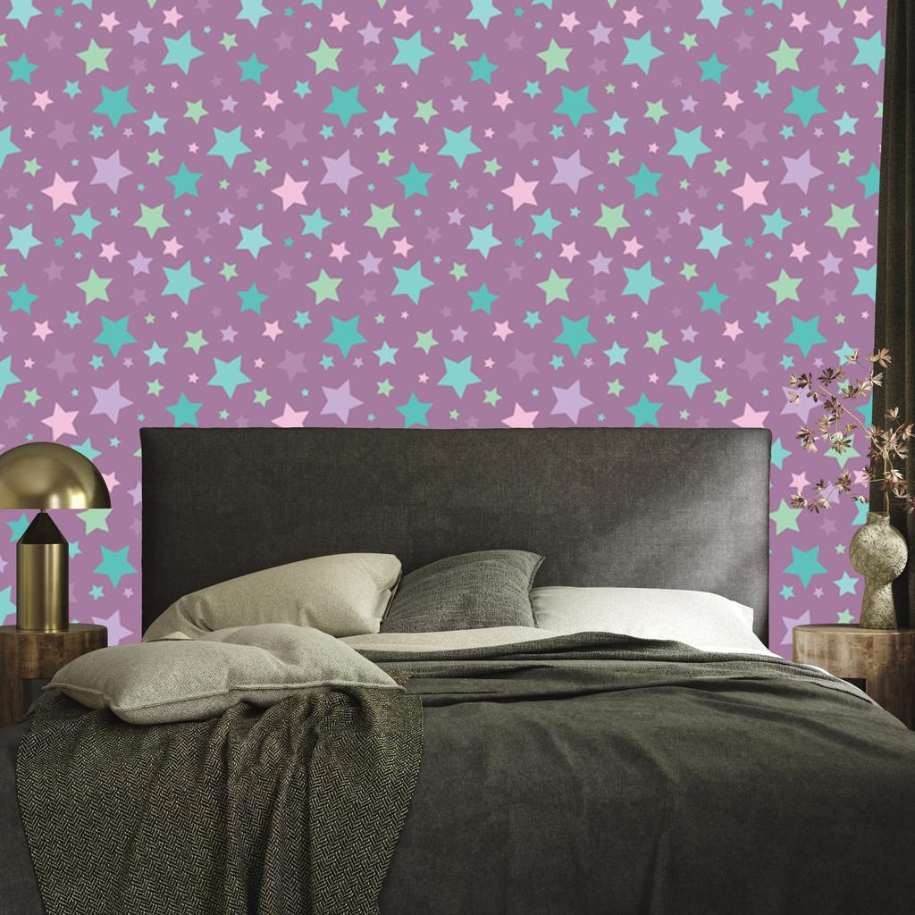 Beautiful Stars Wallpaper for Living Room and Bedroom 50x1000