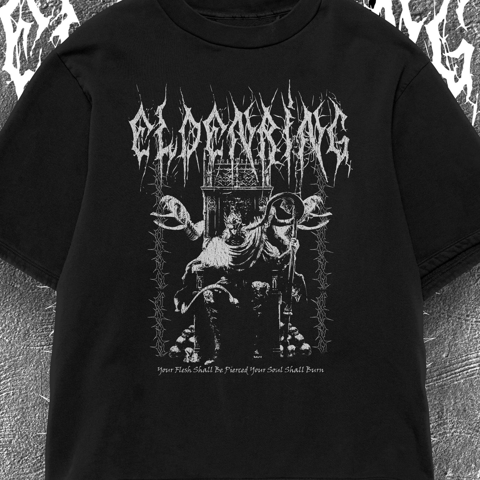 Elden Ring Graphic Tee: Gothic Metal Band Unisex T-Shirt 2XL