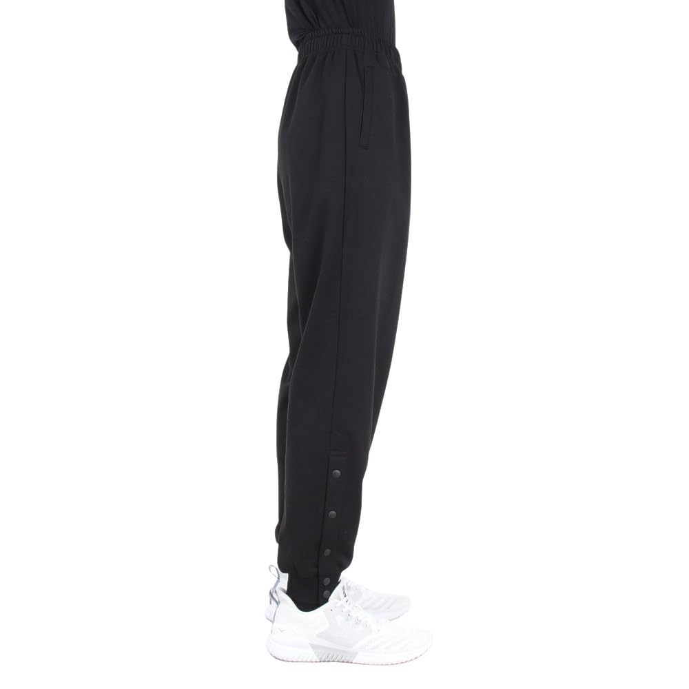 Converse Basketball Pants CB141204 Black Japan to Japanese Size (Buttoned Hem) Men's (Equivalent XS)