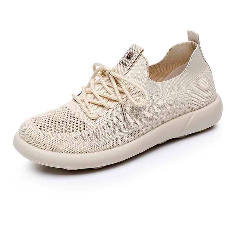 Shoes Women's Spring and Autumn Casual Soft Sole One Pedal New Women's Shoes Soft Sole Breathable Comfortable Wear-resistant Versatile Single Shoes