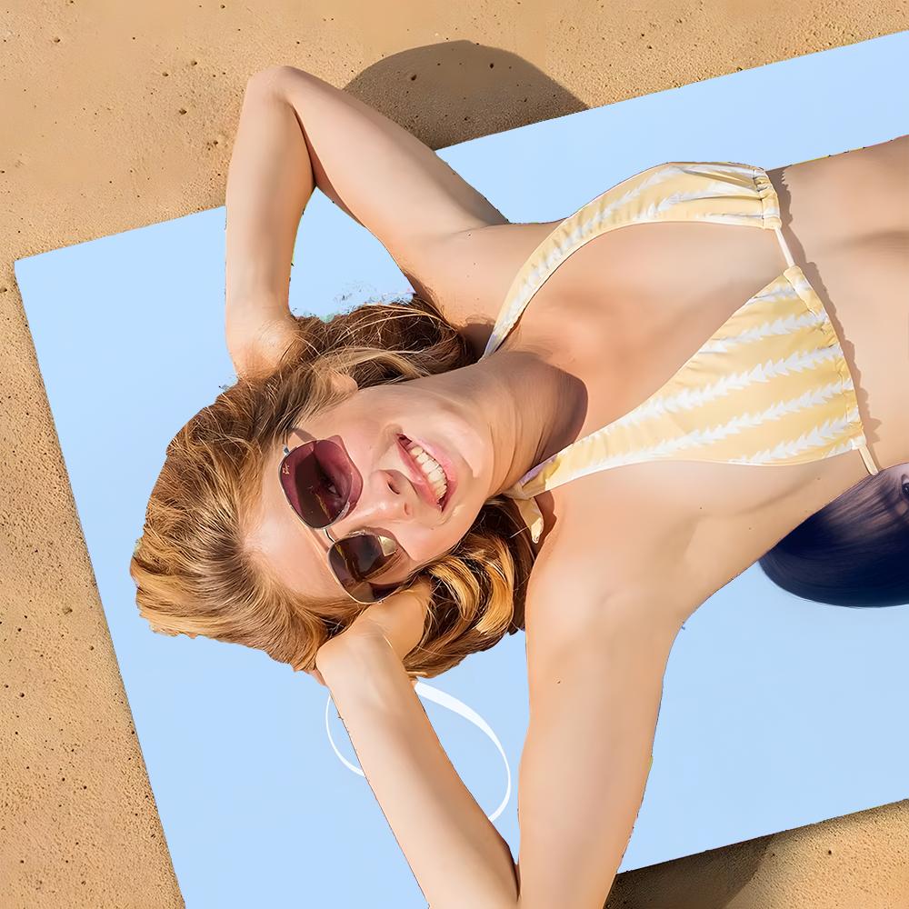 Singer AHYEON Towel Polyester Beach Towel Quick Dry Sand Free Bath Towel for Summer Pool Travel Vacation