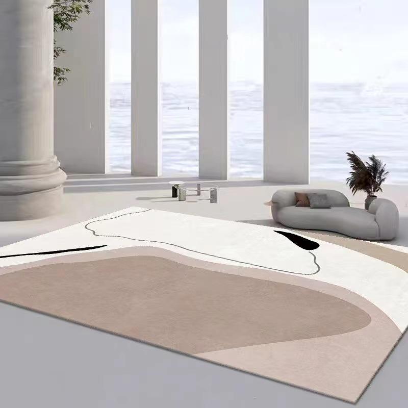 Supply Crystal Velvet Carpet, Living Room Sand And Coffee Table Carpet, Light Luxury Household Large Area Full Floor Mat