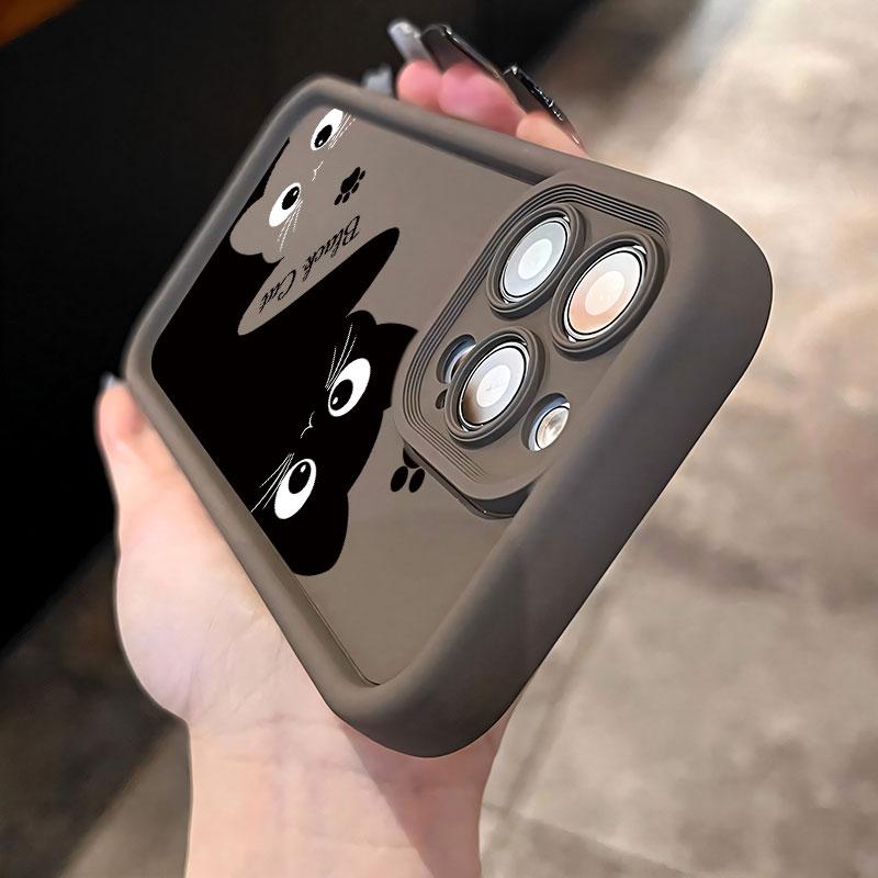 For Tecno Camon 20 Pro 20S Pro 5G /Infinix Note 50X 50 Pro Plus Full Package Shockproof Silicone Soft Cover Cute Cat Phone Case