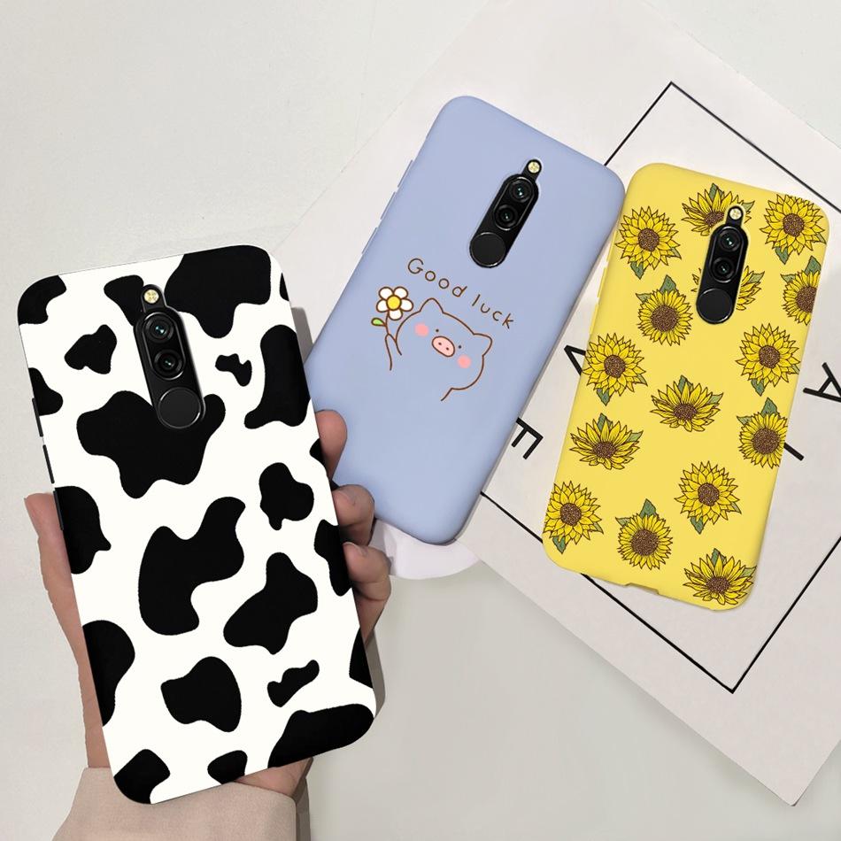 For Funda Xiaomi Redmi 8 Case Redmi 8A Candy Silicone Soft TPU Phone Case Redmi 8 A 8A Pro Back Cover For Xiaomi Redmi8 8a