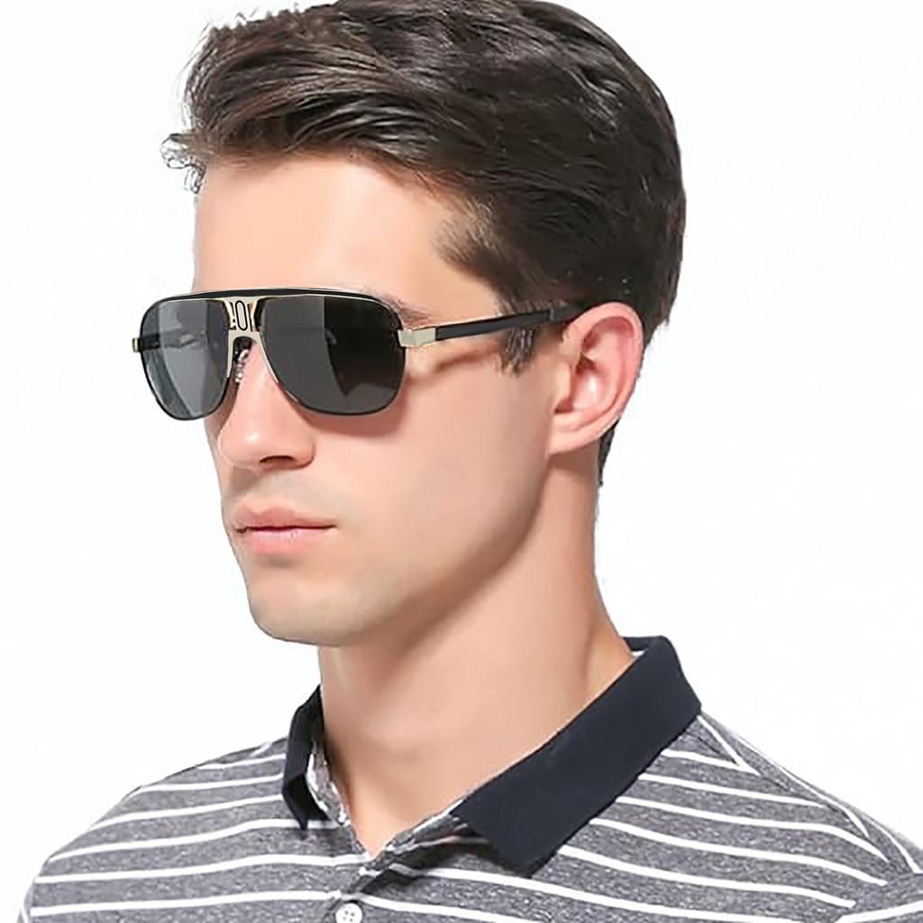 Fashion Men Square Glasses Men's Classic Driving Sunglasses Women Fashion Oversize Decor Glasses