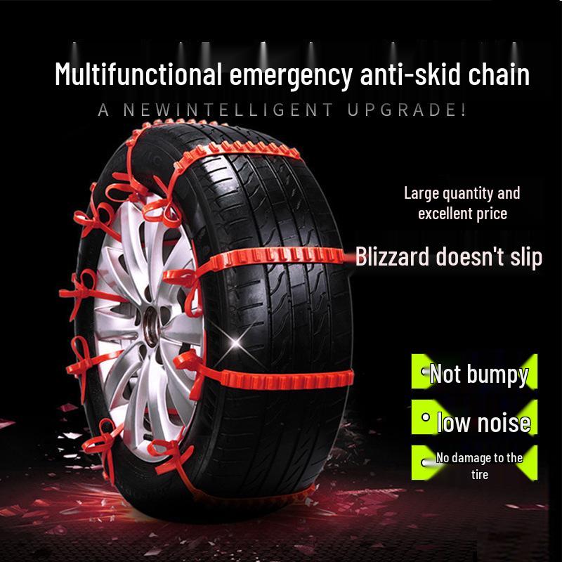 Einweg-Schneeketten mit Anti-Rutsch für Elektrofahrzeuge und Motorräder