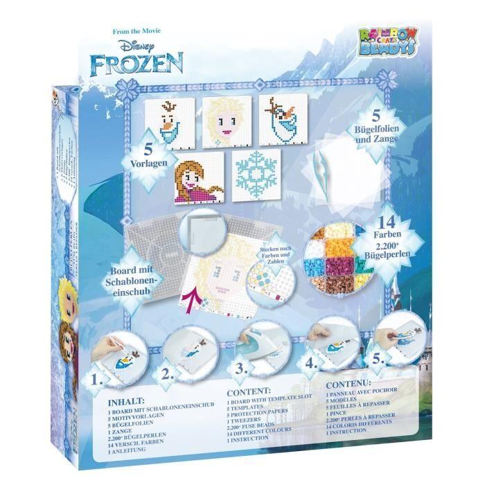 REINE DES NEIGES Perles à repasser créative