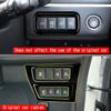 RHD For Mitsubishi Delica D:5  2024 2025 Headlight Lamp Switch Button Panel cover driver's control  Frame Sticker Cover Trim