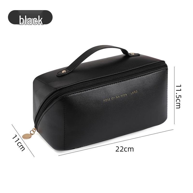 

2025 High-Capacity Portable Makeup Bag for Women – Elegant Travel Cosmetics & Toiletries Storage