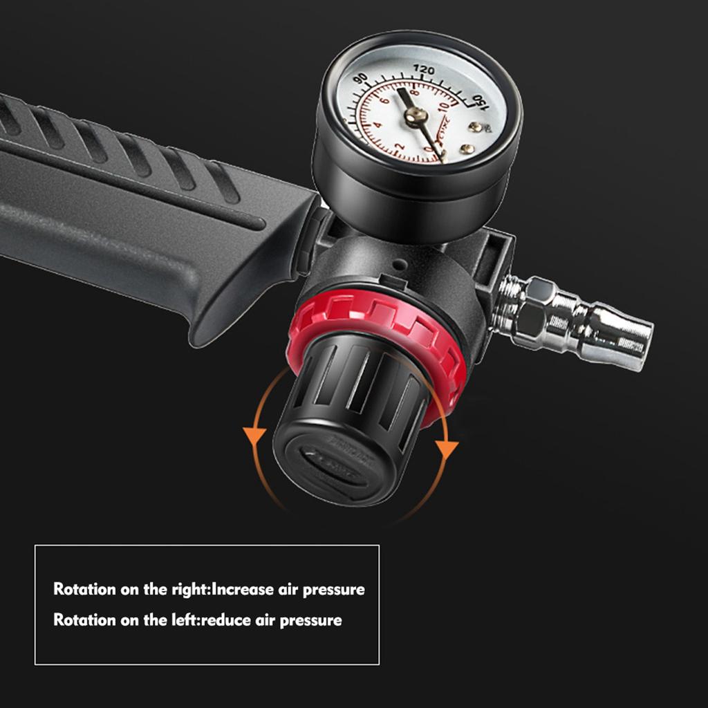 Verstellbare Pneumatische Glasleim-Dichtstoffmaschine Glasleimpistole 310ml Harter Kleber Dichtstoff Applikator Werkzeug Pneumatische Glasleimpistole