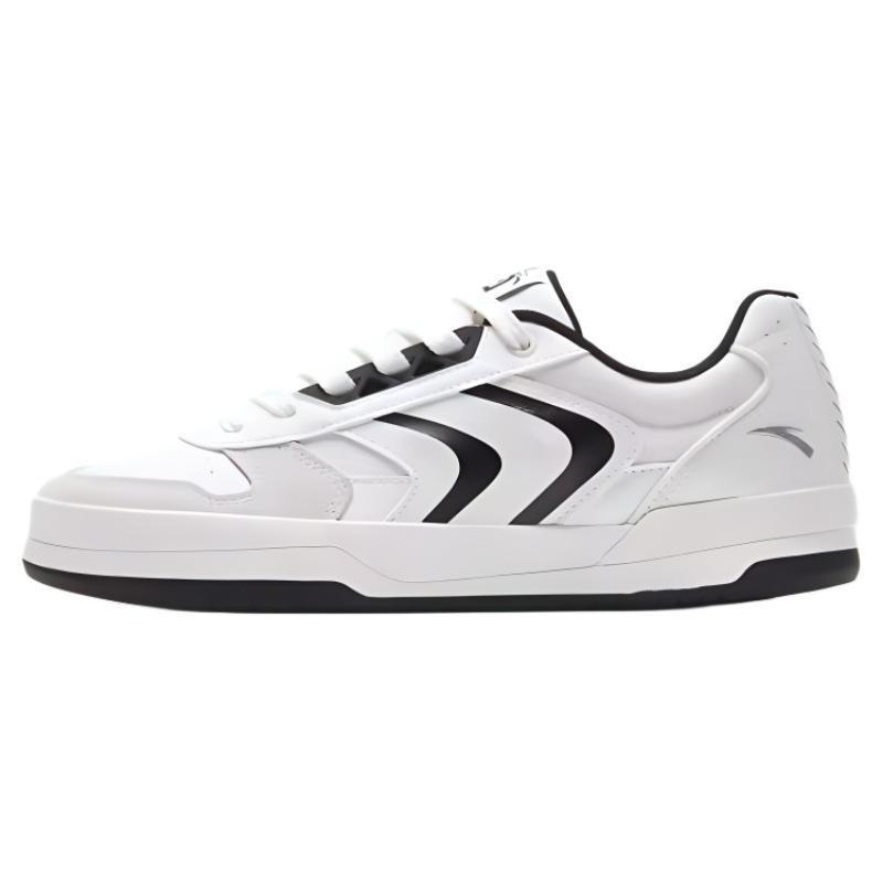 

Anta Slip Resistant Abrasion Resistant Low top Skateboard Shoes Men s Black White 112338090-2 39