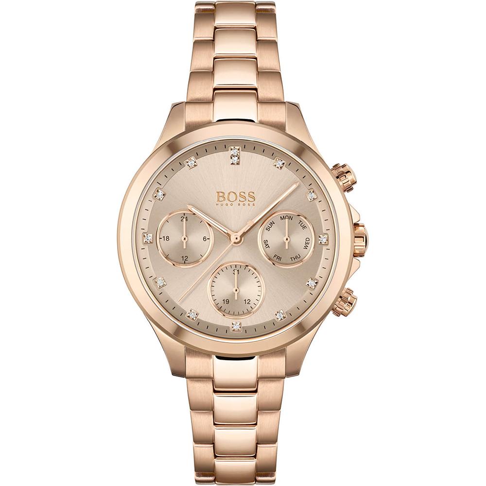 BOSS Hera Rose gold Stainless Steel Bracelet Ladies  Quartz Watch 1502592 розового золота