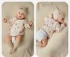 Mini Balabala Baby Clothes, Newborn Half Back Clothes, Skin Friendly, Breathable, Soft Crawling Home Top, New Style