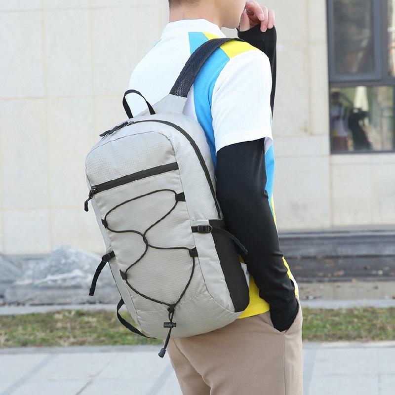 Foldable Backpack, Waterproof Mountaineering Bag, Casual Outdoor Large Capacity Travel Backpack