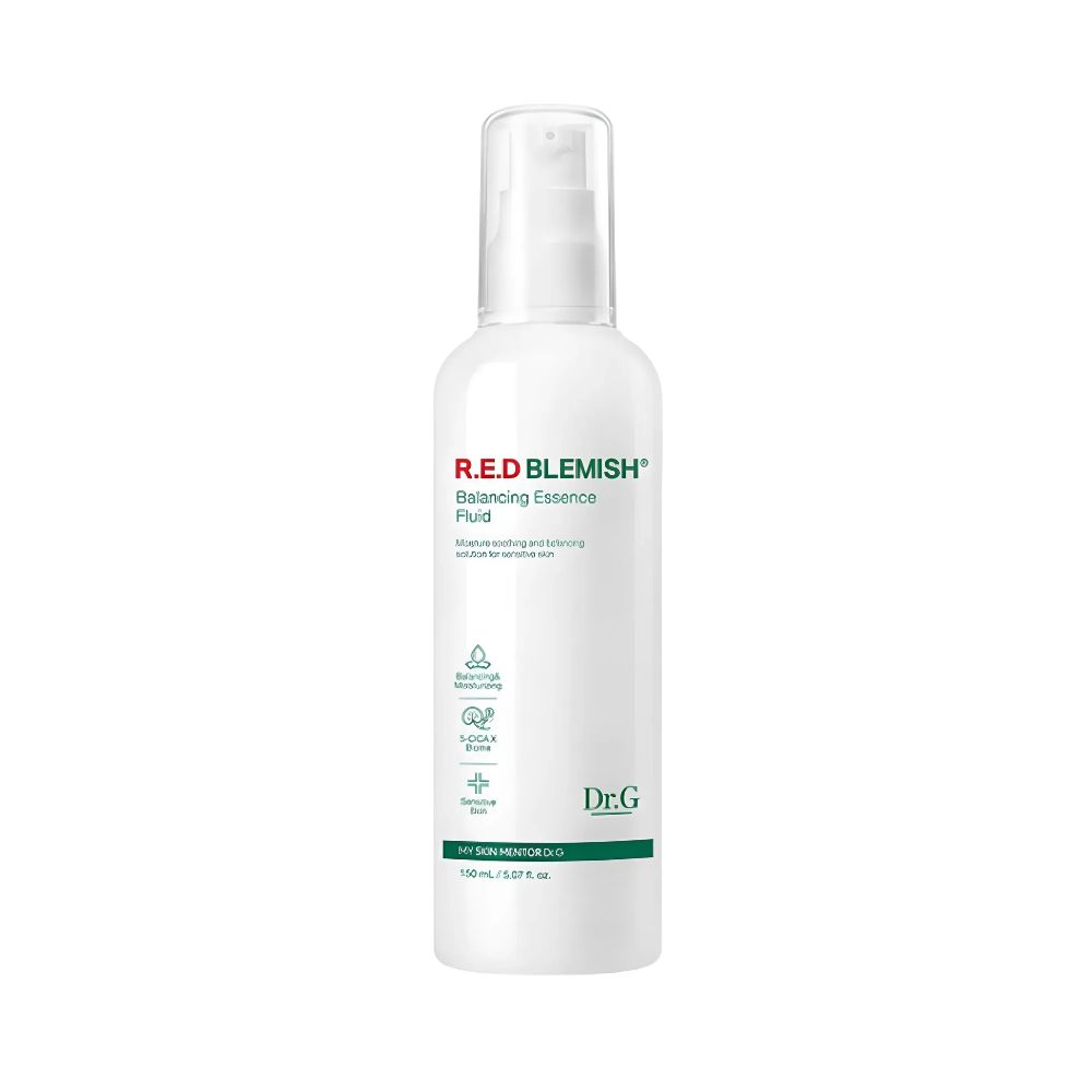 DR.G Red Blemish Balancing Essence Fluid Soothing Hydration Care 150ml