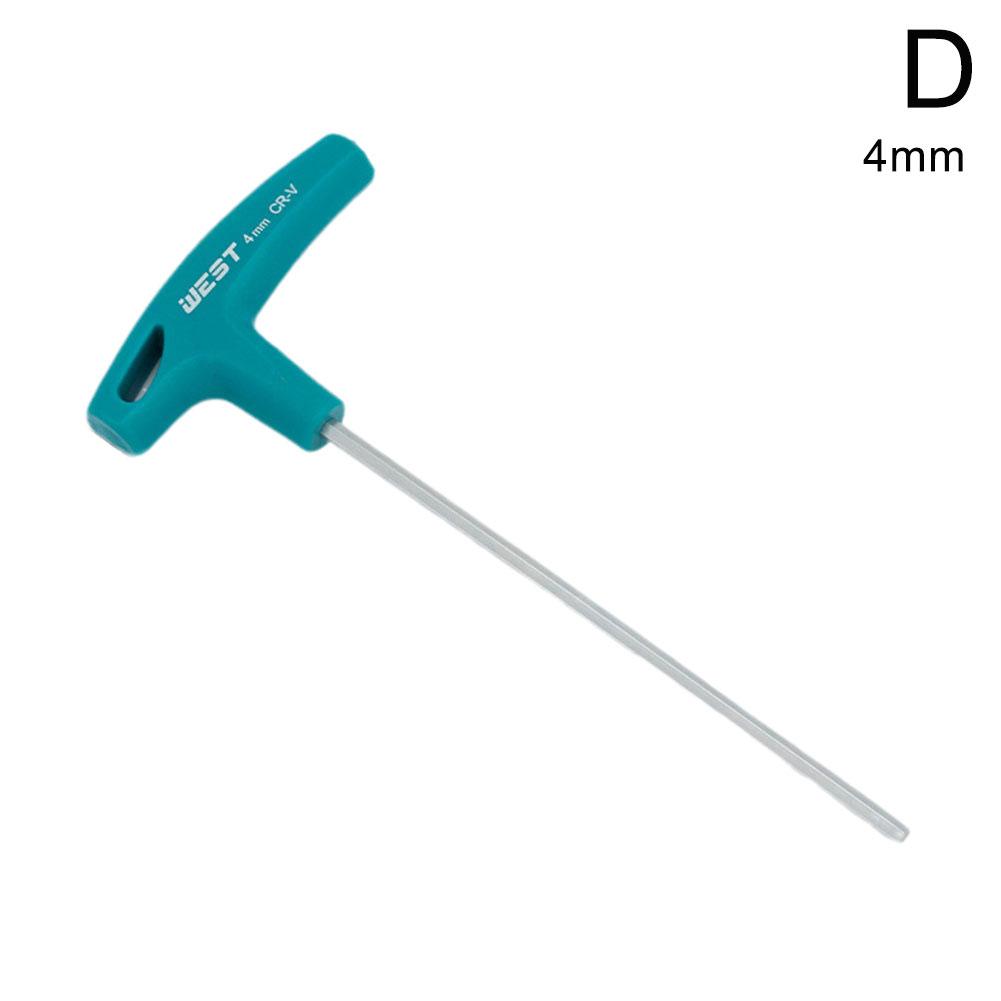 T-rukojeť Šestihranný imbusový klíč šroubovák Nástroj šroubovák 1,5-10mm Rukojeť klíče Šestihranný klíč Klíč HRC52-54 Ruční nástroj