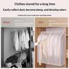 Staubschutzhülle für Kleidung mit großer Kapazität Kleideraufbewahrung Hängende Kleidung Kleid Anzug Mantel Verdickung