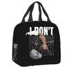 Custom Marcus The Worm Robert Help Funny Meme Resuable Lunch Boxes for Women Waterproof Cooler Thermal Food Insulated Lunch Bag