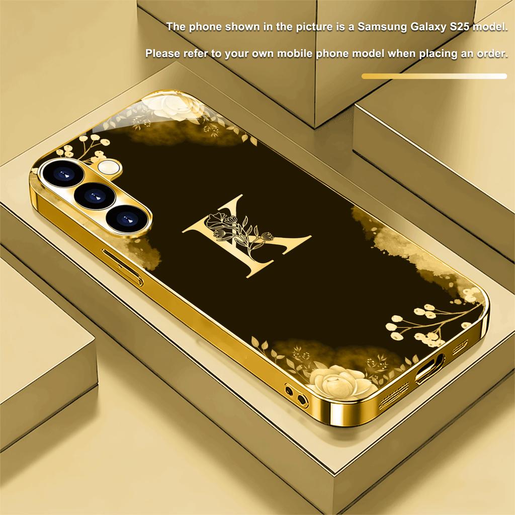 Custodia per Telefono di Fascia Alta Vetro Galvanizzato TPU Custodia per Telefono per Samsung Galaxy S26 S25 S24 S23 S22 S21 FE Ultra Plus Resistente alle Cadute