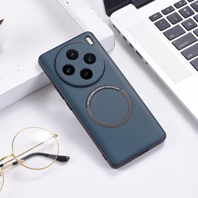Pro Magsafe magnetické pouzdro Pro Vivo X100 Pro Matný PU kožený nárazuvzdorný zadní kryt pro VIVO X100S Pro X100 S