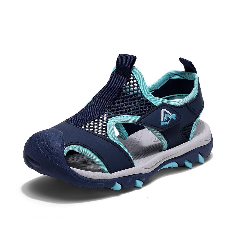Summer Children Comfortable Sport Water Sandals Outdoor for Boys and Girls Casual Closed Toe Anti-Collision Walking Sandials 28