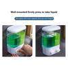 500/1000ML multifunctional wall mounted manual press soap dispenser, universal shampoo and shower gel container bottle dispenser